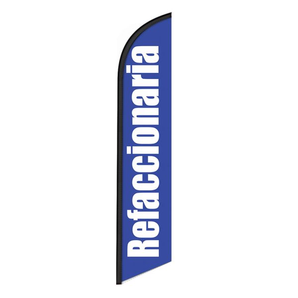 Refaccionaria Feather Flag Banner 12FT Tall Sign