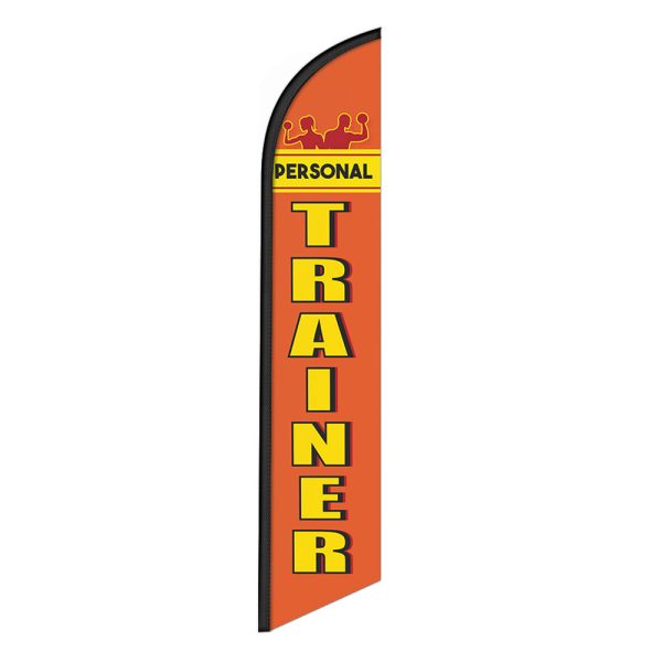 Personal Trainer Feather Flag Banner 12FT Tall Sign