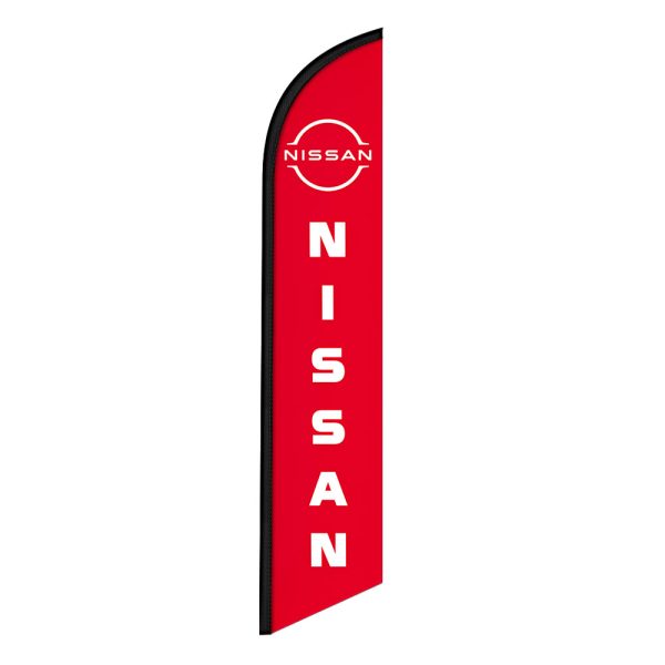 Nissan Flag Banner 12FT Tall Sign
