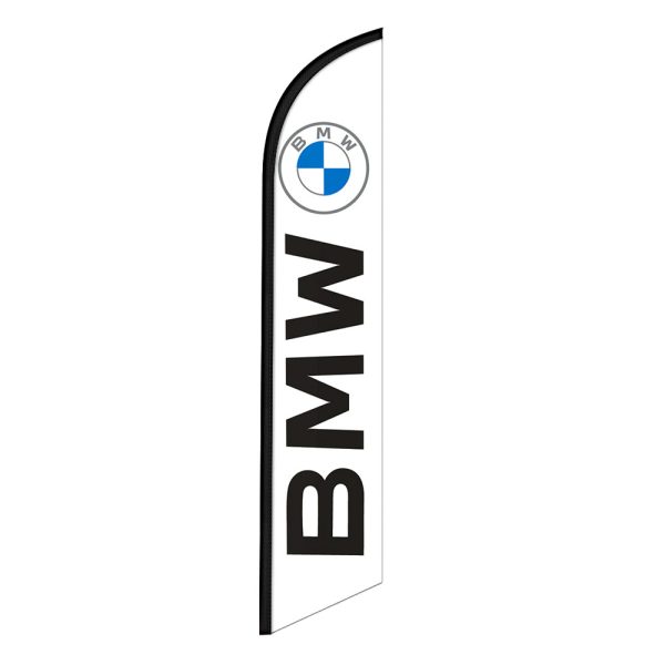 BMW Feather Flag Banner 12FT Tall Sign