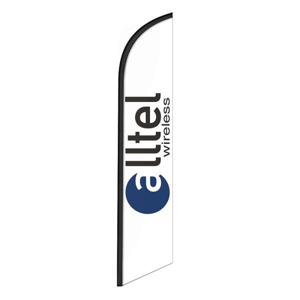 All Tel Wireless 12FT tall Feather Flag Sign