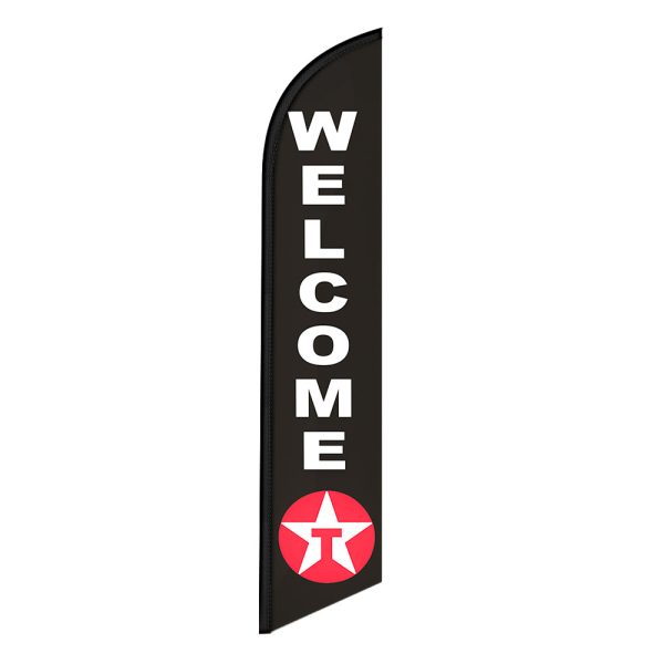 Texco Feather Flag Banner 12FT Tall Sign