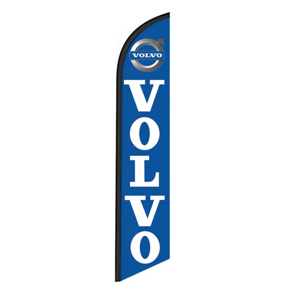 Volvo Feather Flag Banner 12FT Tall Sign
