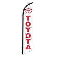 Toyota Feather Flag Banner 12FT Tall Sign