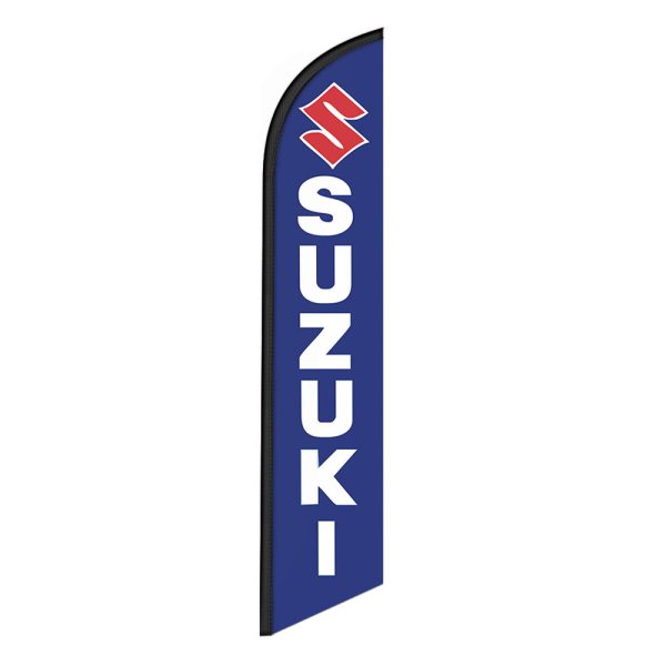 Suzuki Feather Flag Banner 12FT Tall Sign