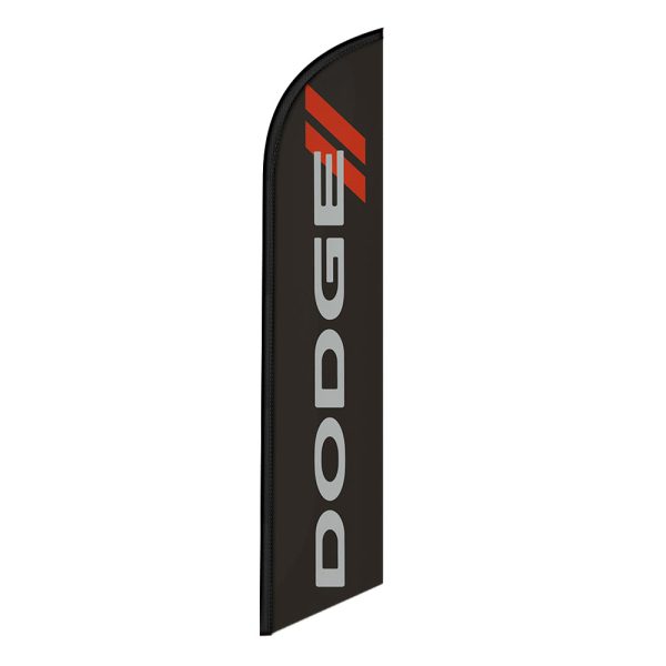 Dodge Flag Banner 12FT Tall Sign