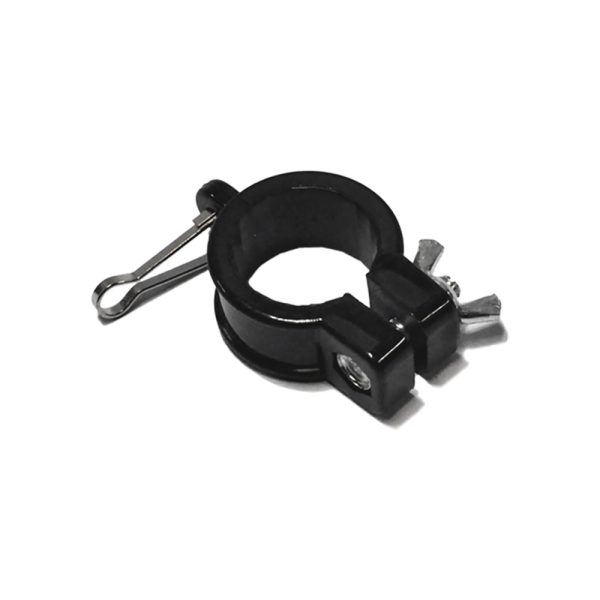 Black Tie-down Clip for Flag Poles