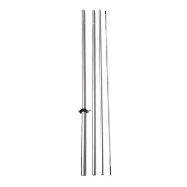 Flexible 10ft Pole Kit with Ground Spike — Perfect for 8ft Feather Flags