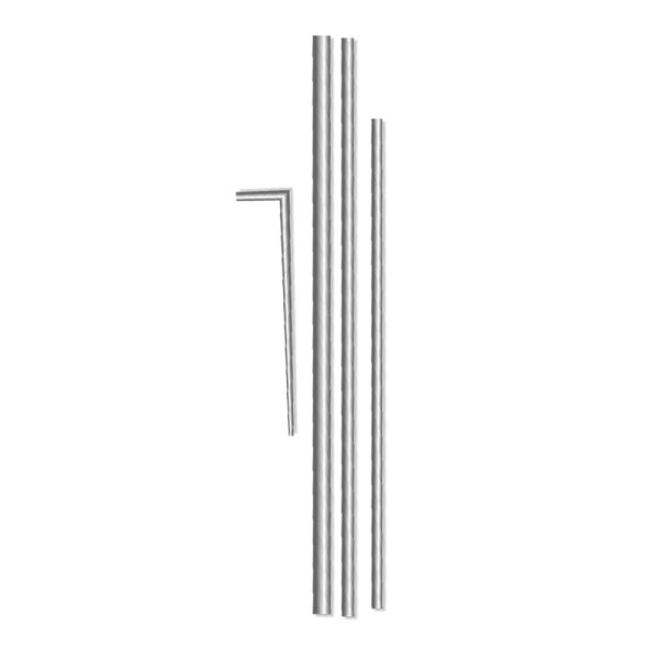 Aluminum Pole Kit for 6Ft Rectangle Flags