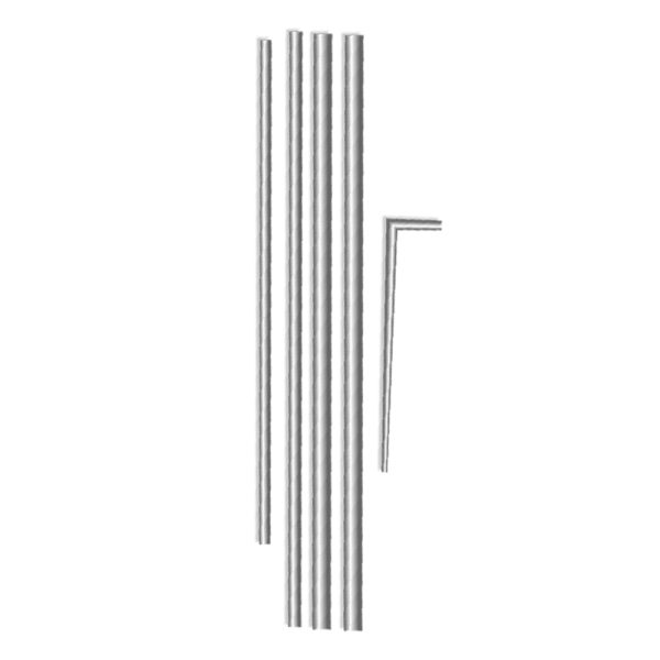 Aluminum Pole Kit for 12Ft Rectangle Flags