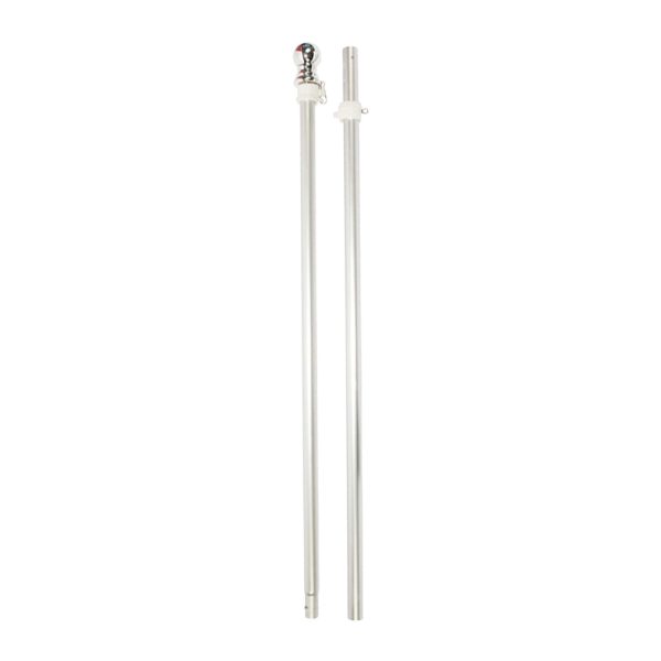 3×5 Tangle-Free Flag Pole, Premium Aluminum Telescopic Pole, Compatible with 2×3′ Custom Flags