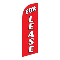 For Lease 6FT Tall Feather Flags Banners For Real Estate