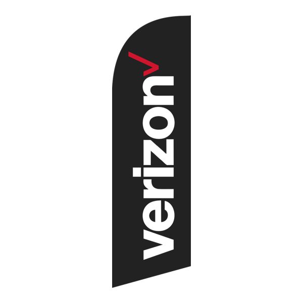 Verizon 6FT Tall Feather Flags Banners