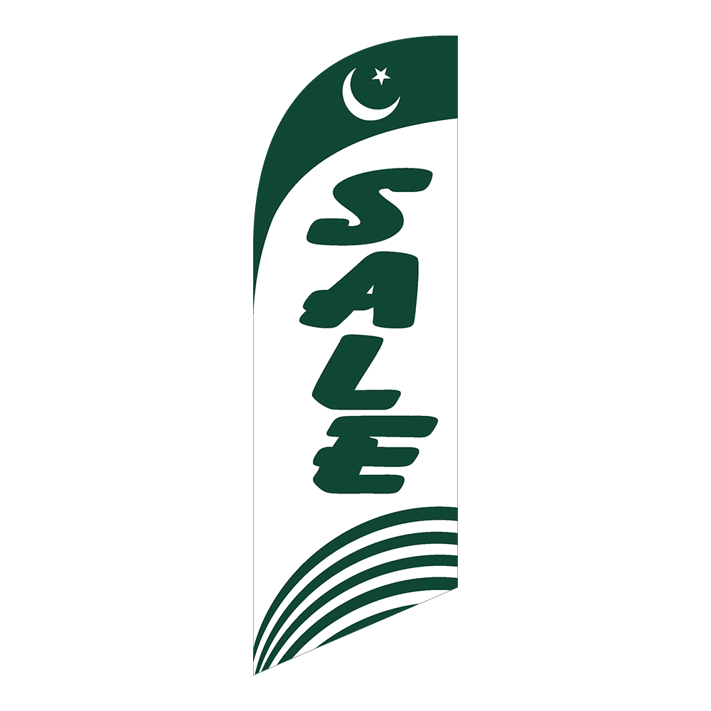 6 ft - Green / White