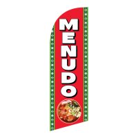 Menudo 6FT Tall Feather Flags Banners