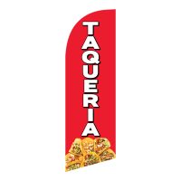 Taqueria 6FT Tall Feather Flags Banners