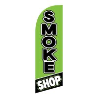 Smoke Shop 6FT Tall Feather Flags Banners
