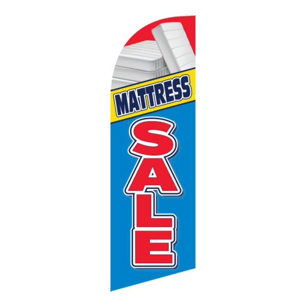 Mattress Sale 6FT Tall Feather Flags Banners