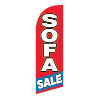 Sofa Sale 6FT Tall Feather Flags Banners
