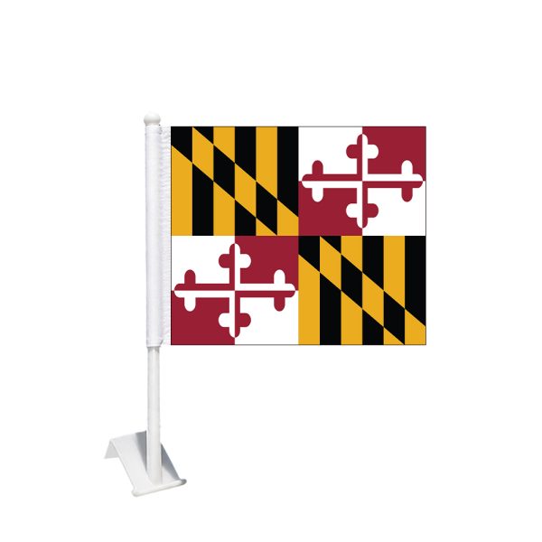 Maryland Car Window Flag