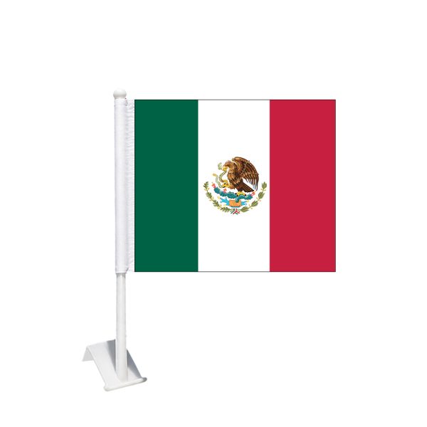 Mexican Car Window Flags