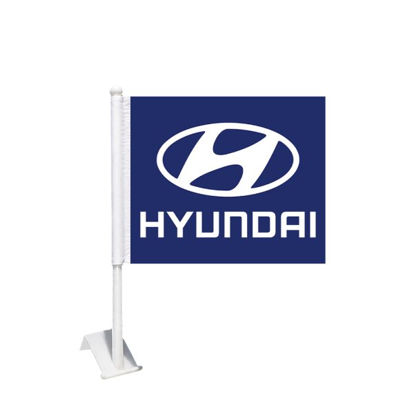 Hyundai Car Window Flags