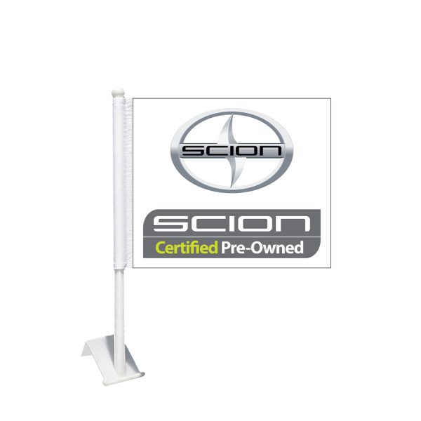 Scion CPO - Car Window Flag