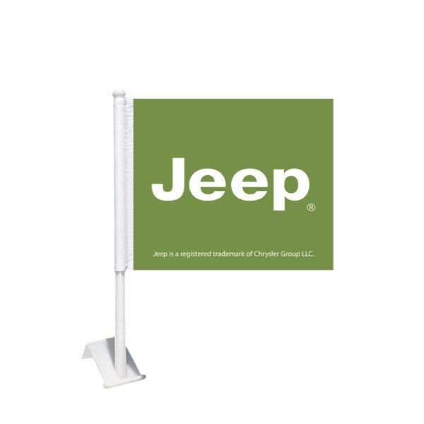 Jeep Car Window Flag