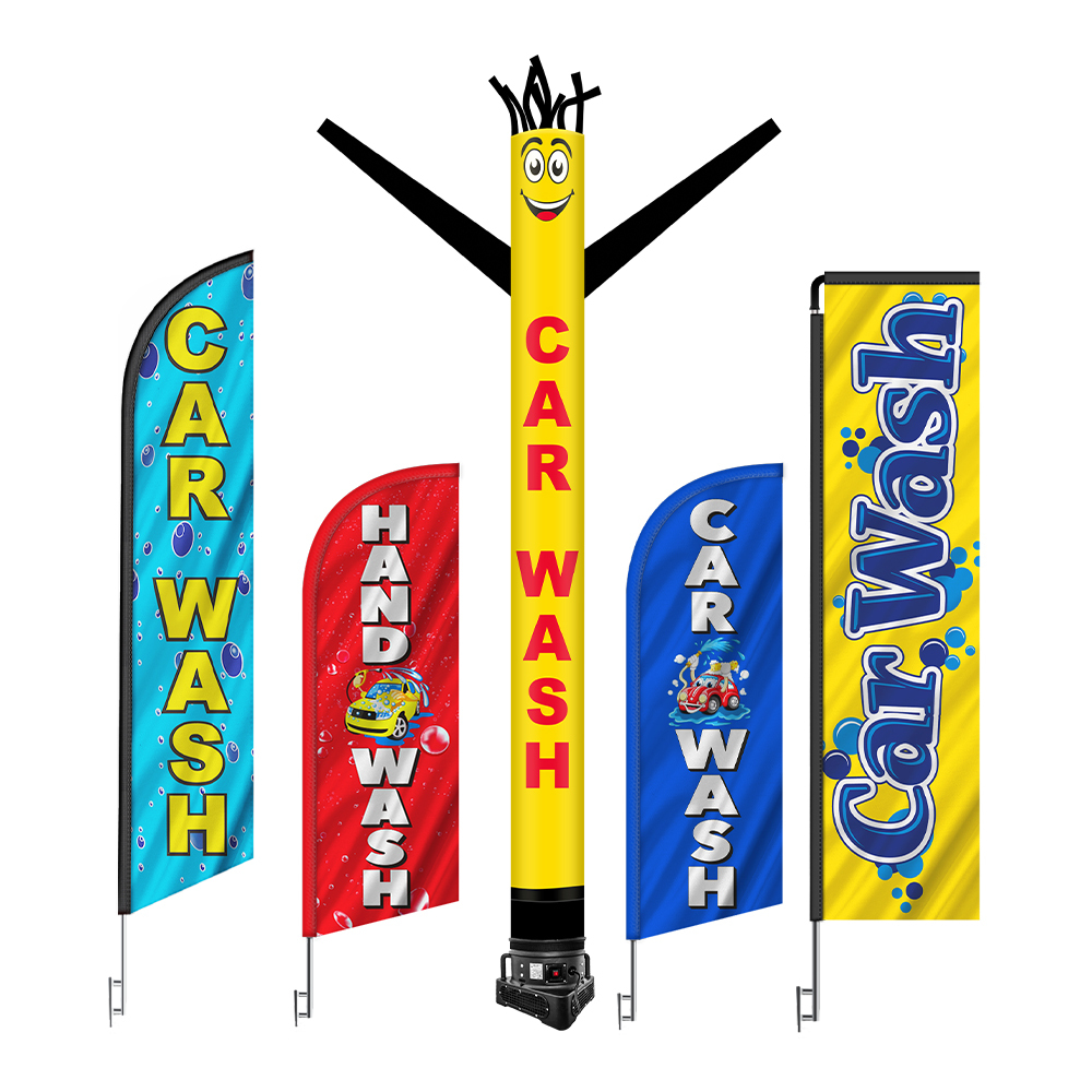 Car Wash Display Signs