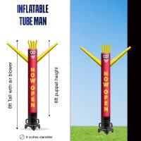 Now Open Tubeman Dancer 6ft