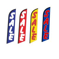 SALE 12FT tall Feather Flag Banner Business advertising Sign